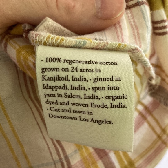 Christy Dawn Bennet dress, M, in Honey Plaid - Picture 11 of 12